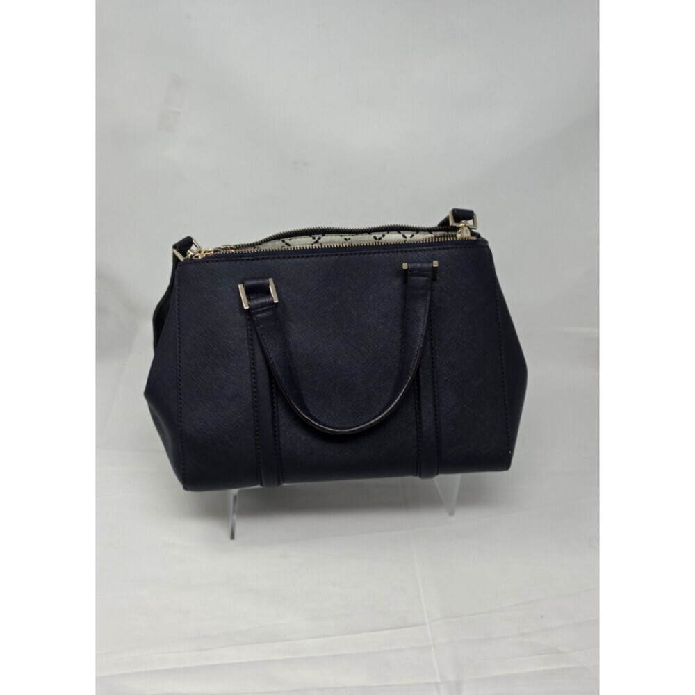 Kate Spade Newbury Lane Blue Small Satchel Crossbody Bag Saffiano Leather Loden - Picture 10 of 16